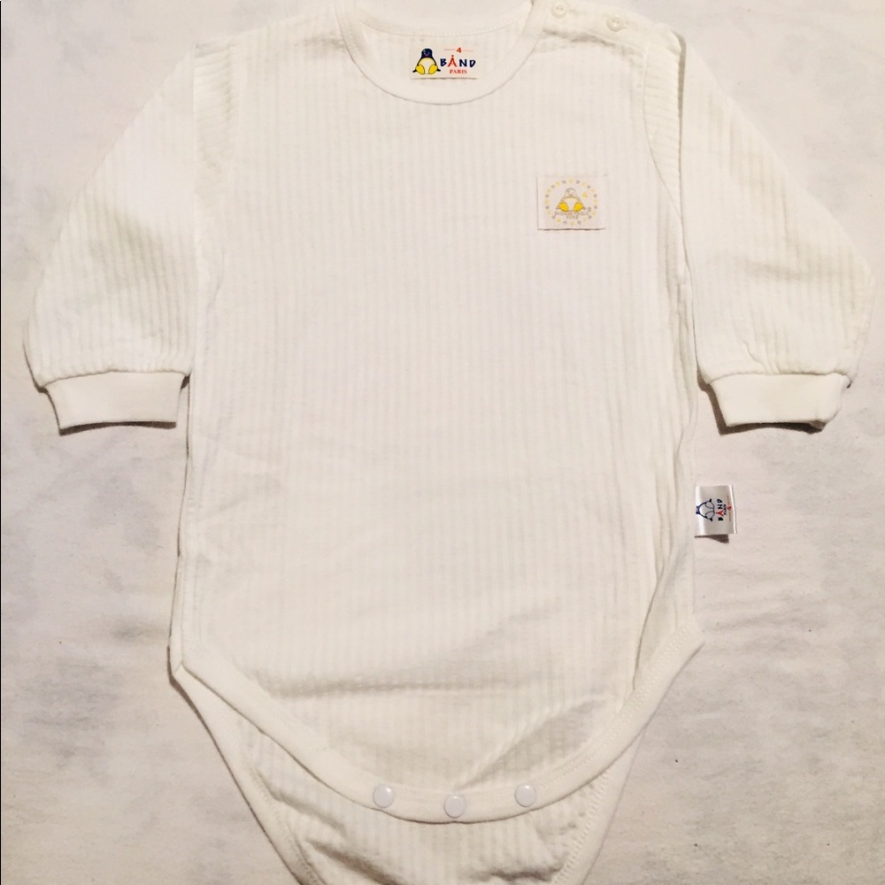 Band penguin Paris long sleeve bodysuit size 4